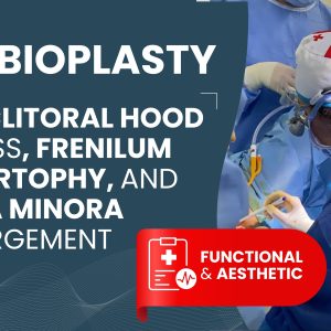 Functional and Aesthetic Labiaplasty for Clitoral Hood Excess, Frenilum hypertophy, and Labia Minora Enlargement